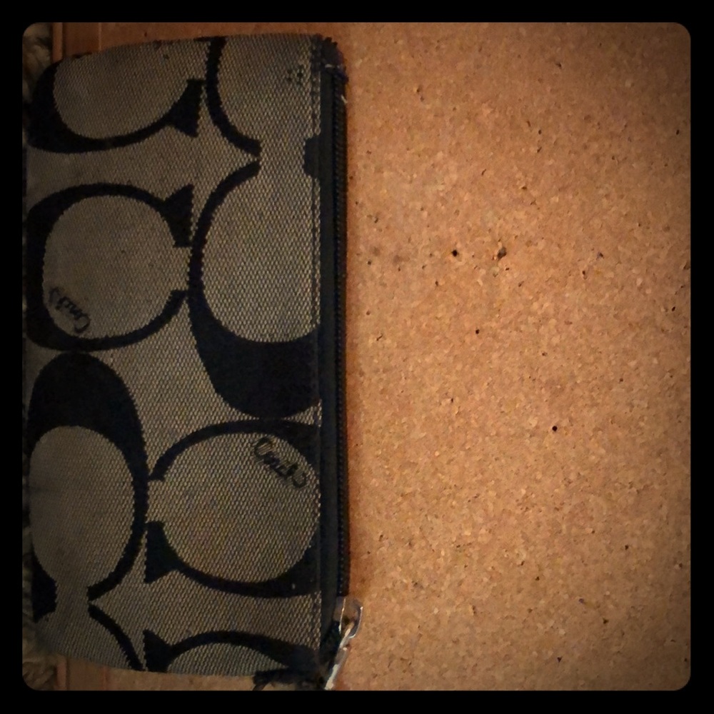 Authentic Coach Wristlet